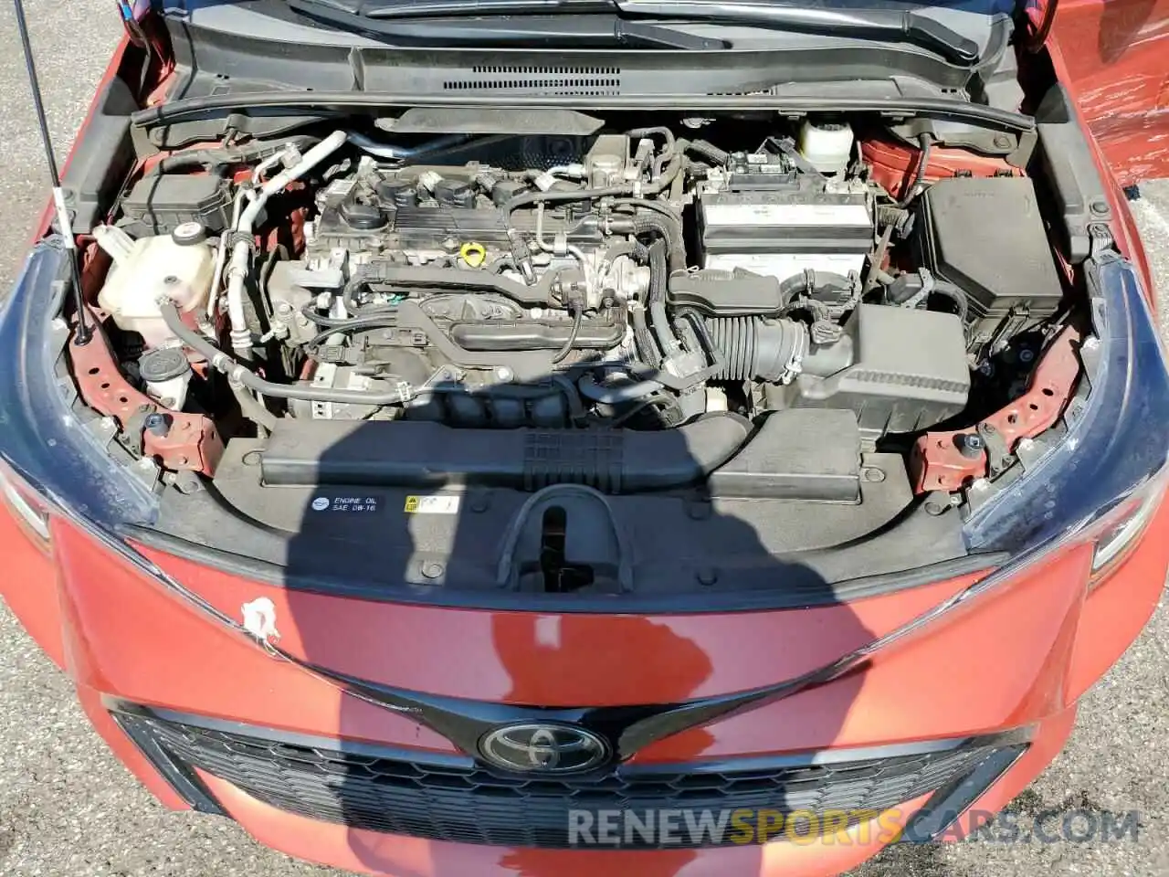 7 Photograph of a damaged car JTNK4RBE3K3002185 TOYOTA COROLLA 2019