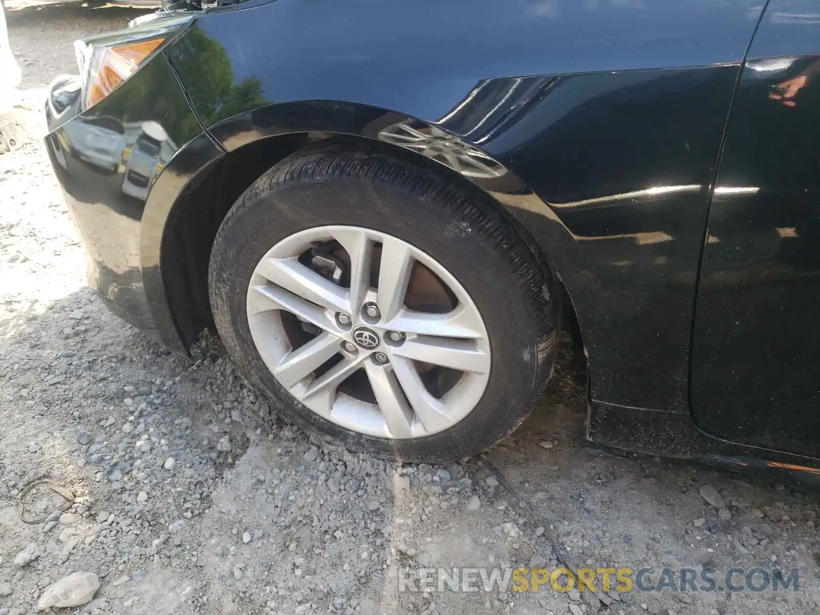 9 Photograph of a damaged car JTNK4RBE3K3010092 TOYOTA COROLLA 2019