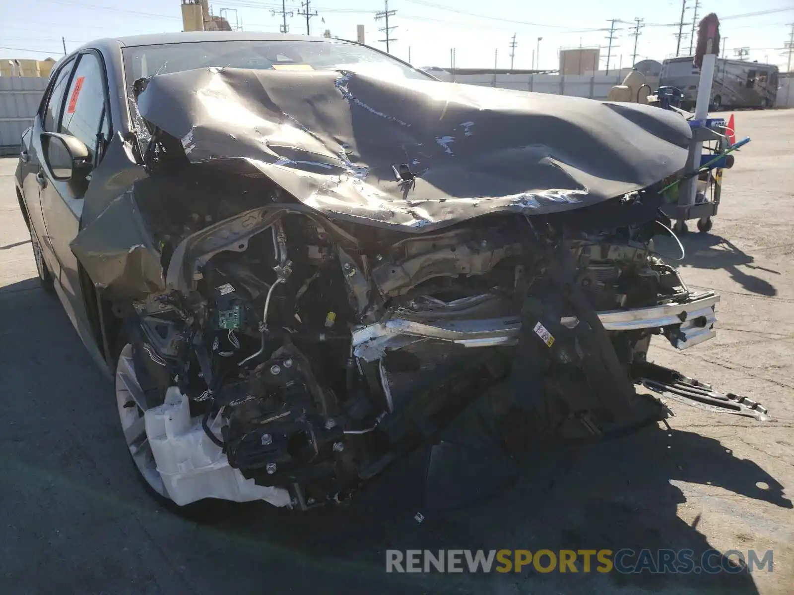 9 Photograph of a damaged car JTNK4RBE3K3012182 TOYOTA COROLLA 2019