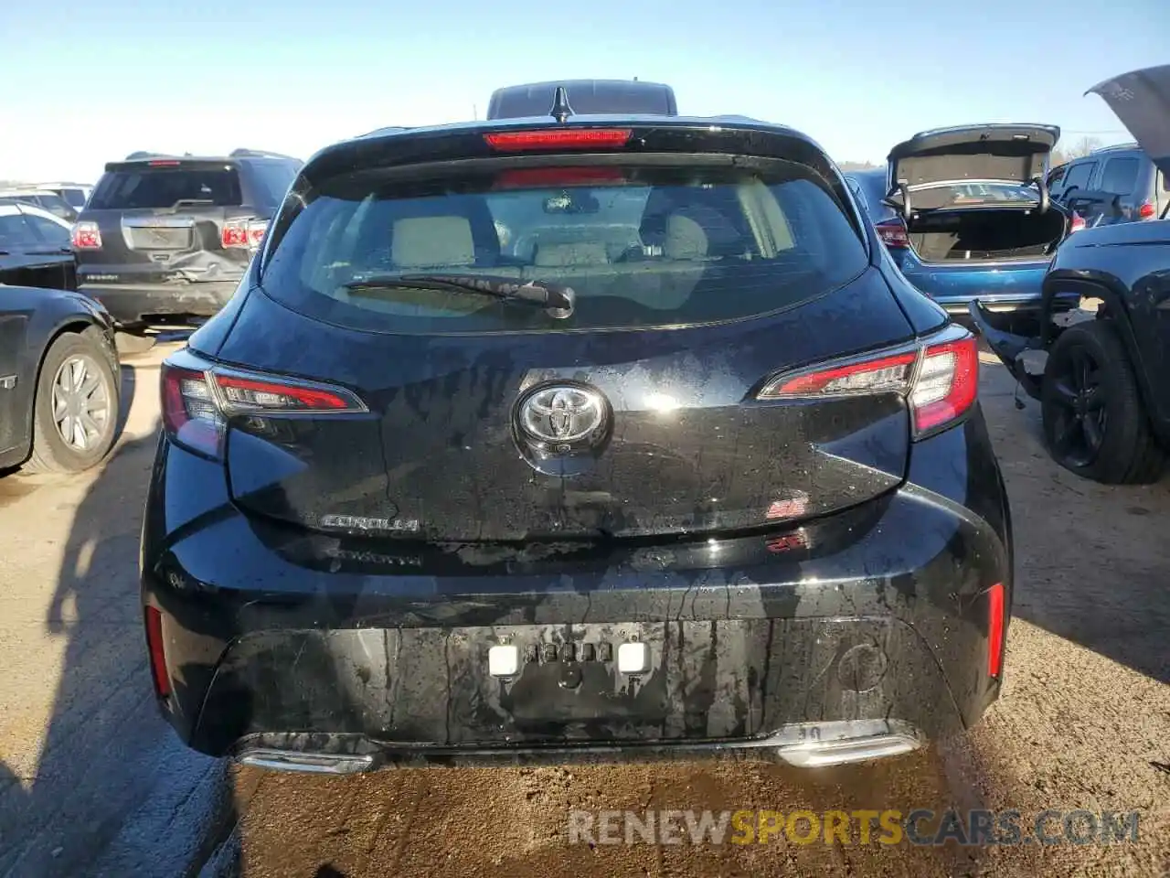 6 Photograph of a damaged car JTNK4RBE3K3023425 TOYOTA COROLLA 2019