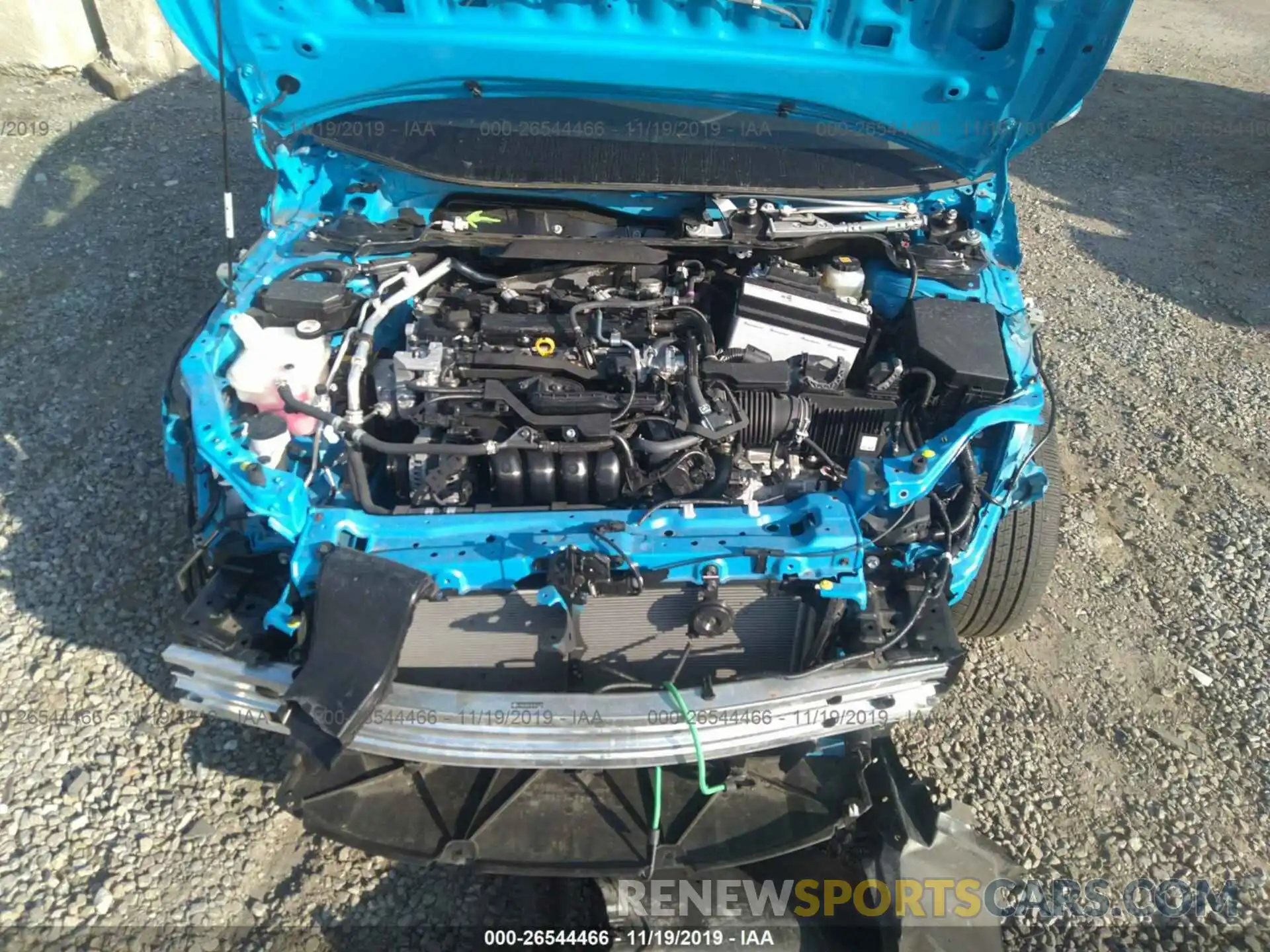 10 Photograph of a damaged car JTNK4RBE3K3031475 TOYOTA COROLLA 2019