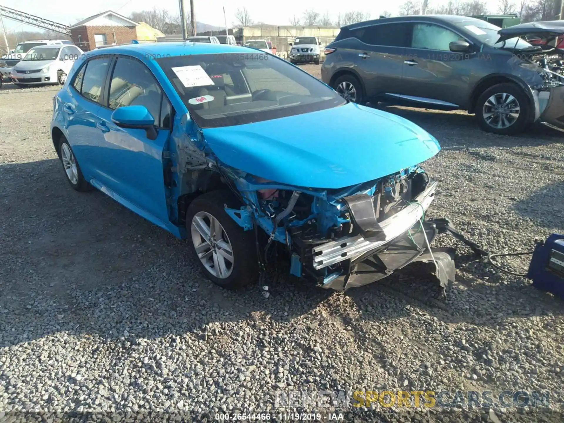 6 Photograph of a damaged car JTNK4RBE3K3031475 TOYOTA COROLLA 2019