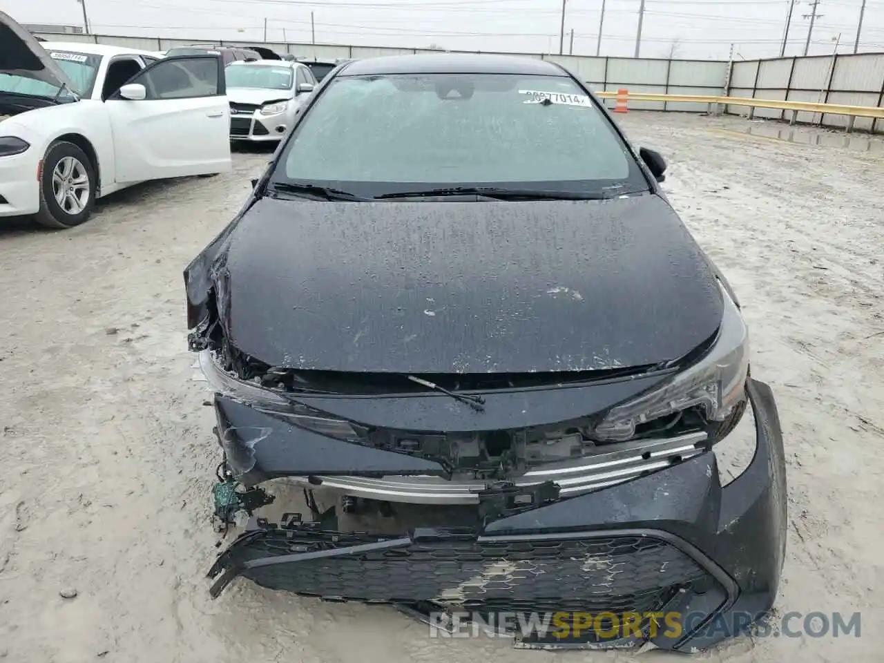 5 Photograph of a damaged car JTNK4RBE3K3032111 TOYOTA COROLLA 2019