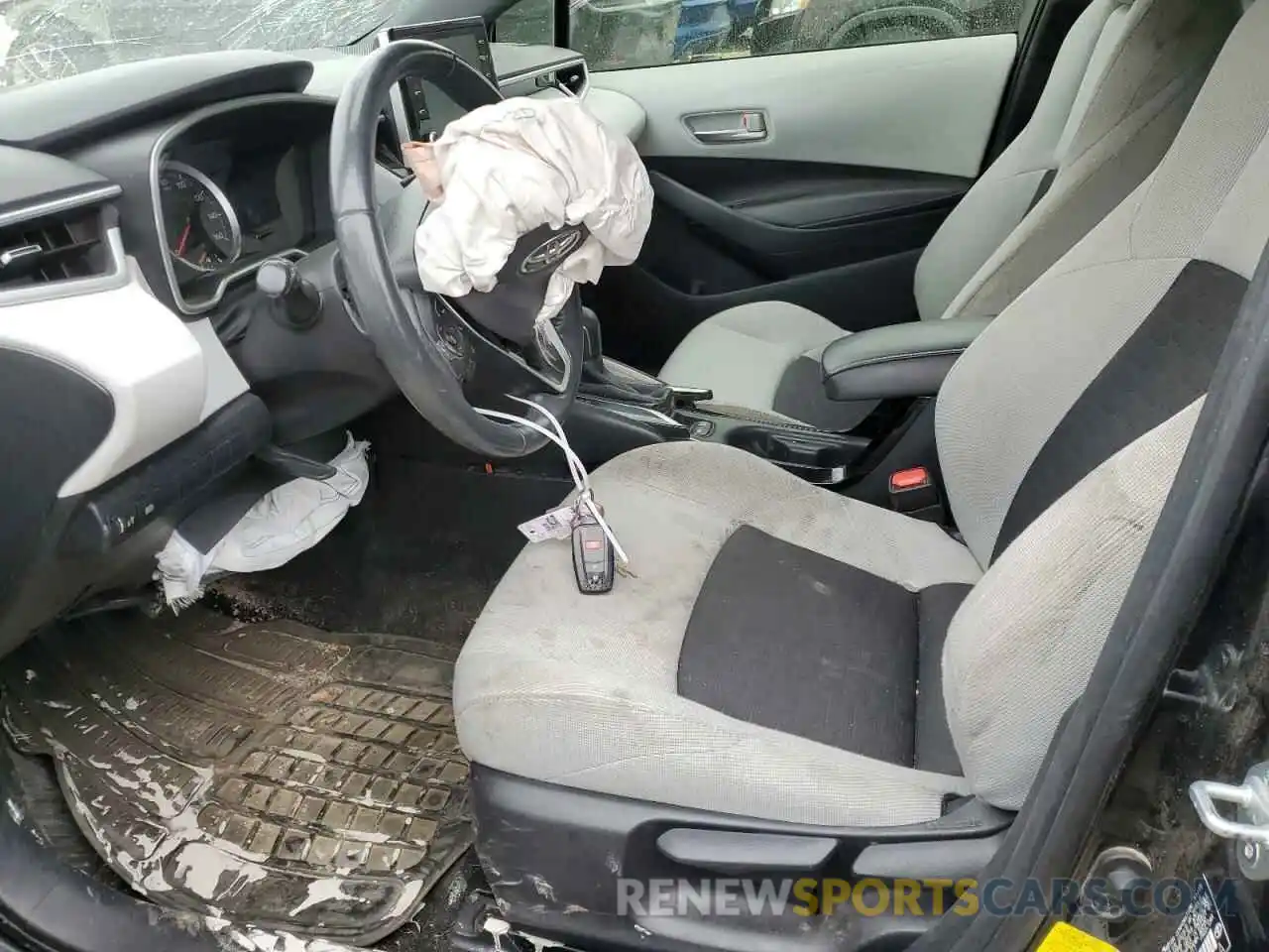 7 Photograph of a damaged car JTNK4RBE3K3032111 TOYOTA COROLLA 2019