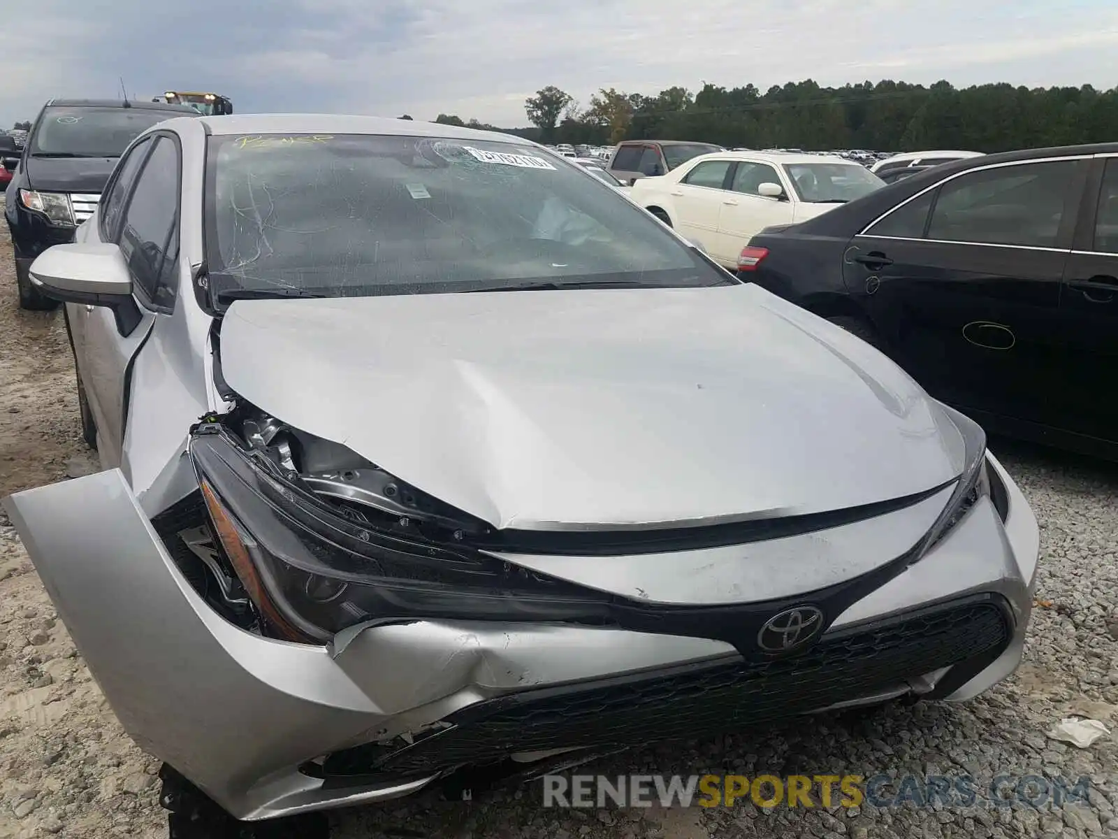 9 Photograph of a damaged car JTNK4RBE3K3038362 TOYOTA COROLLA 2019