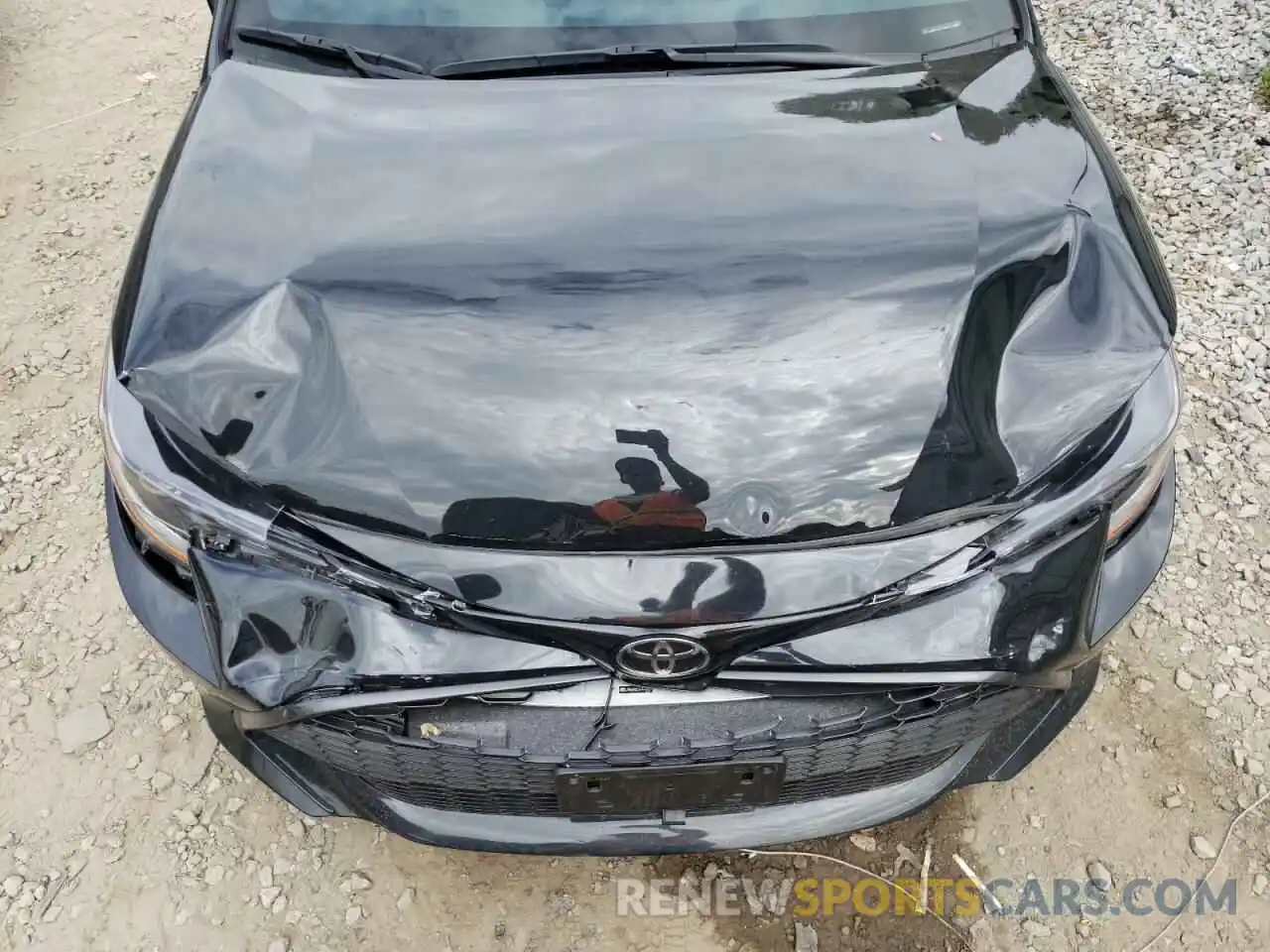 7 Photograph of a damaged car JTNK4RBE3K3038572 TOYOTA COROLLA 2019