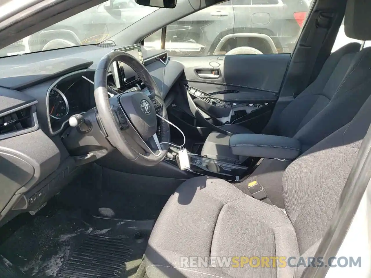 5 Photograph of a damaged car JTNK4RBE3K3040578 TOYOTA COROLLA 2019