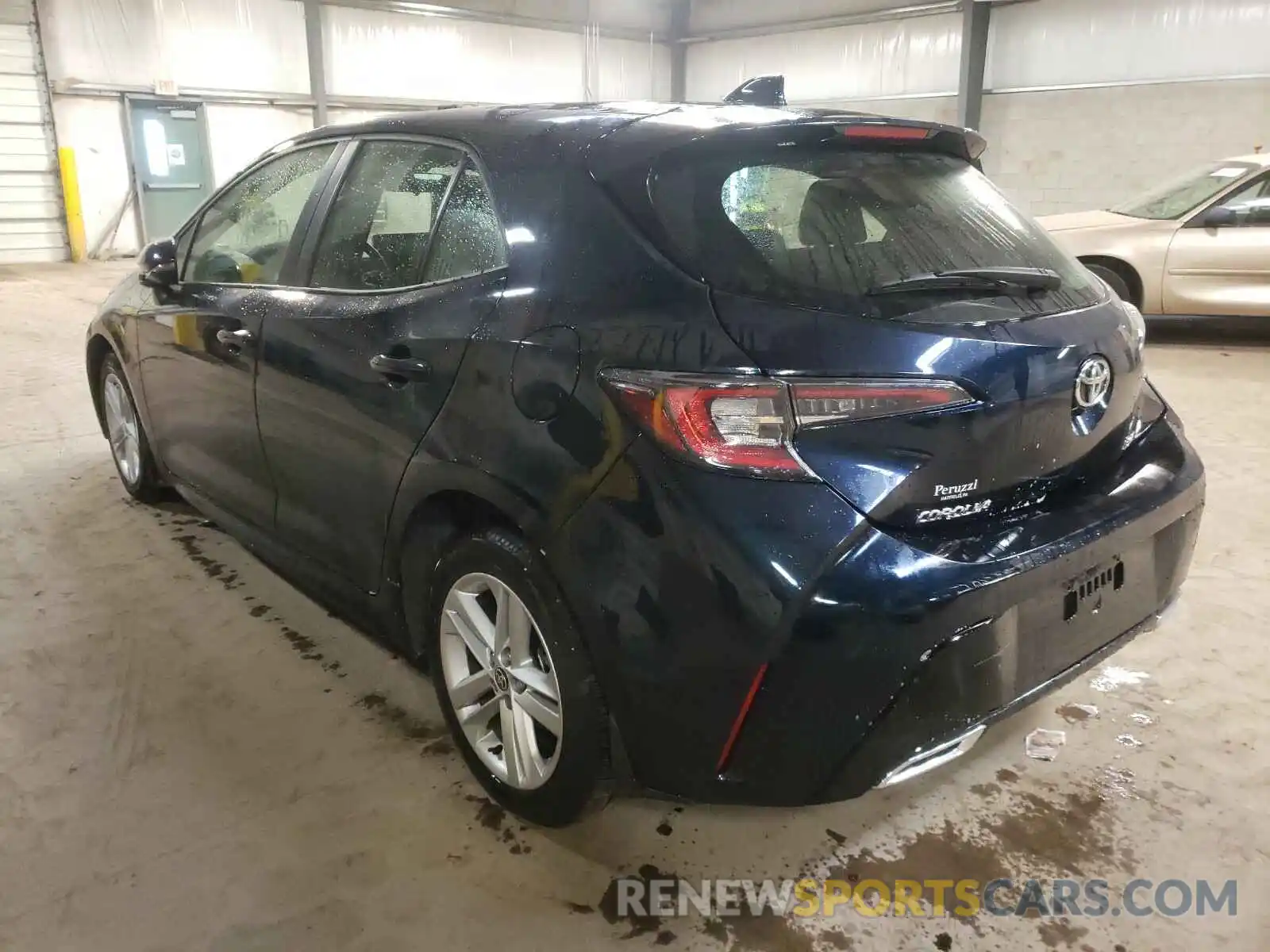 3 Photograph of a damaged car JTNK4RBE3K3051368 TOYOTA COROLLA 2019