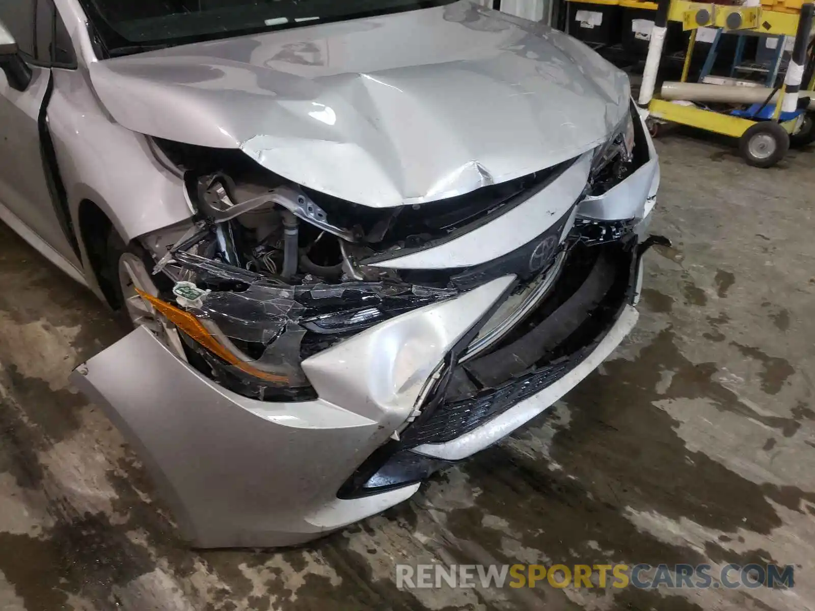 9 Photograph of a damaged car JTNK4RBE3K3051452 TOYOTA COROLLA 2019