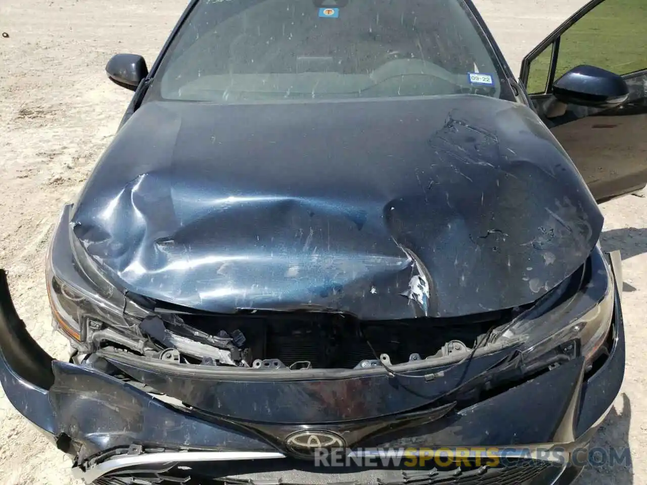 7 Photograph of a damaged car JTNK4RBE3K3051662 TOYOTA COROLLA 2019