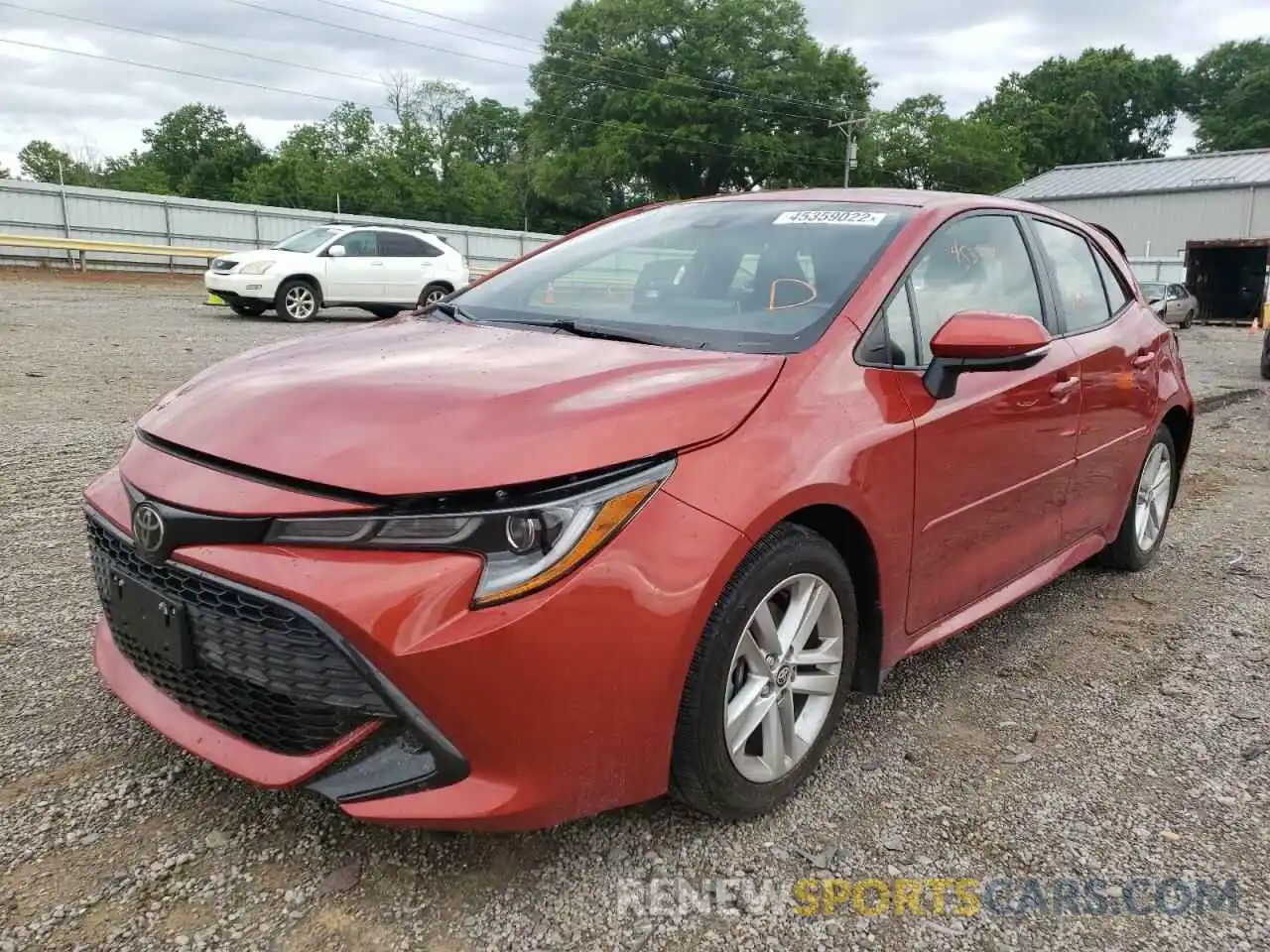 2 Photograph of a damaged car JTNK4RBE3K3052682 TOYOTA COROLLA 2019