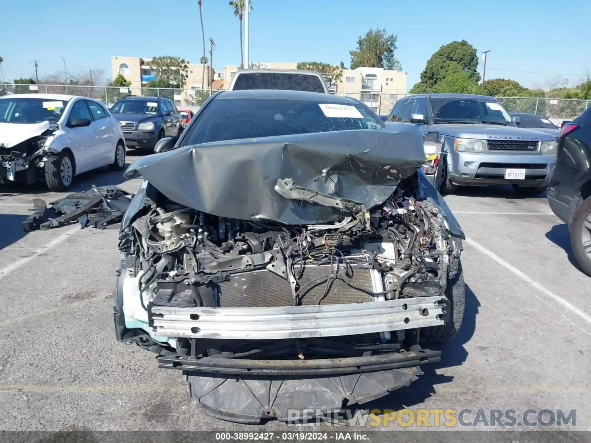 6 Photograph of a damaged car JTNK4RBE3K3061981 TOYOTA COROLLA 2019