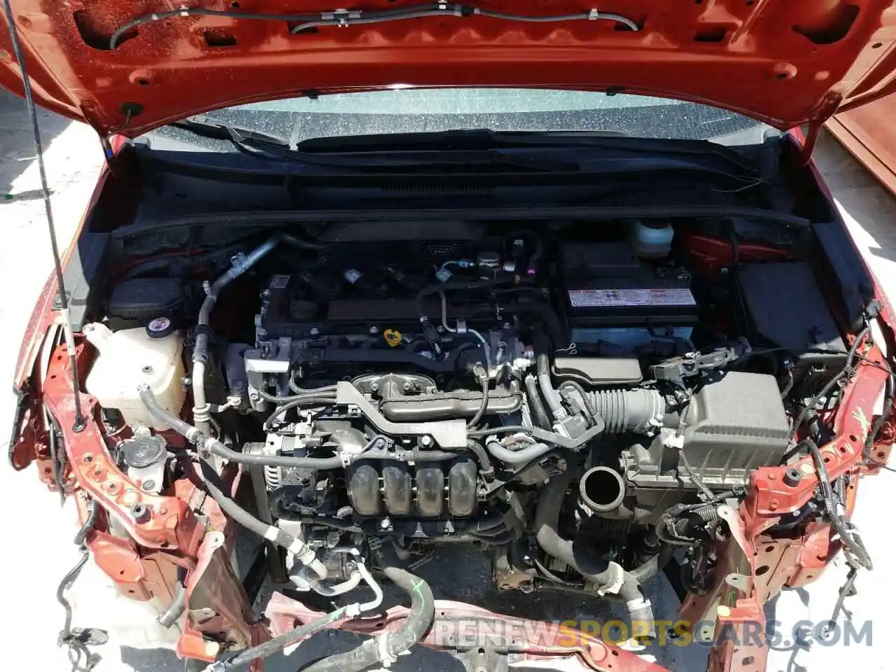 7 Photograph of a damaged car JTNK4RBE3K3067392 TOYOTA COROLLA 2019