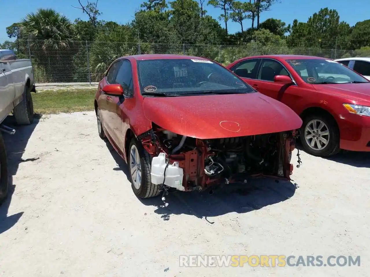 9 Photograph of a damaged car JTNK4RBE3K3067392 TOYOTA COROLLA 2019