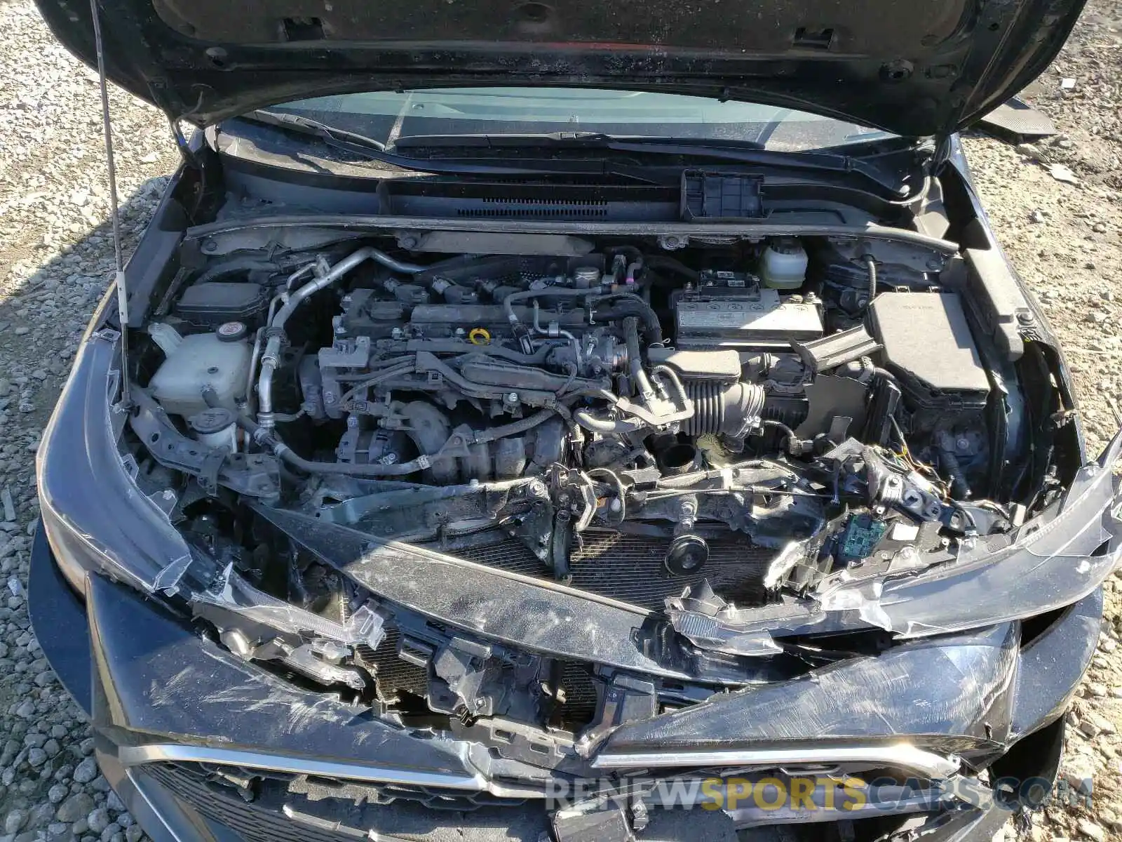 7 Photograph of a damaged car JTNK4RBE3K3069689 TOYOTA COROLLA 2019