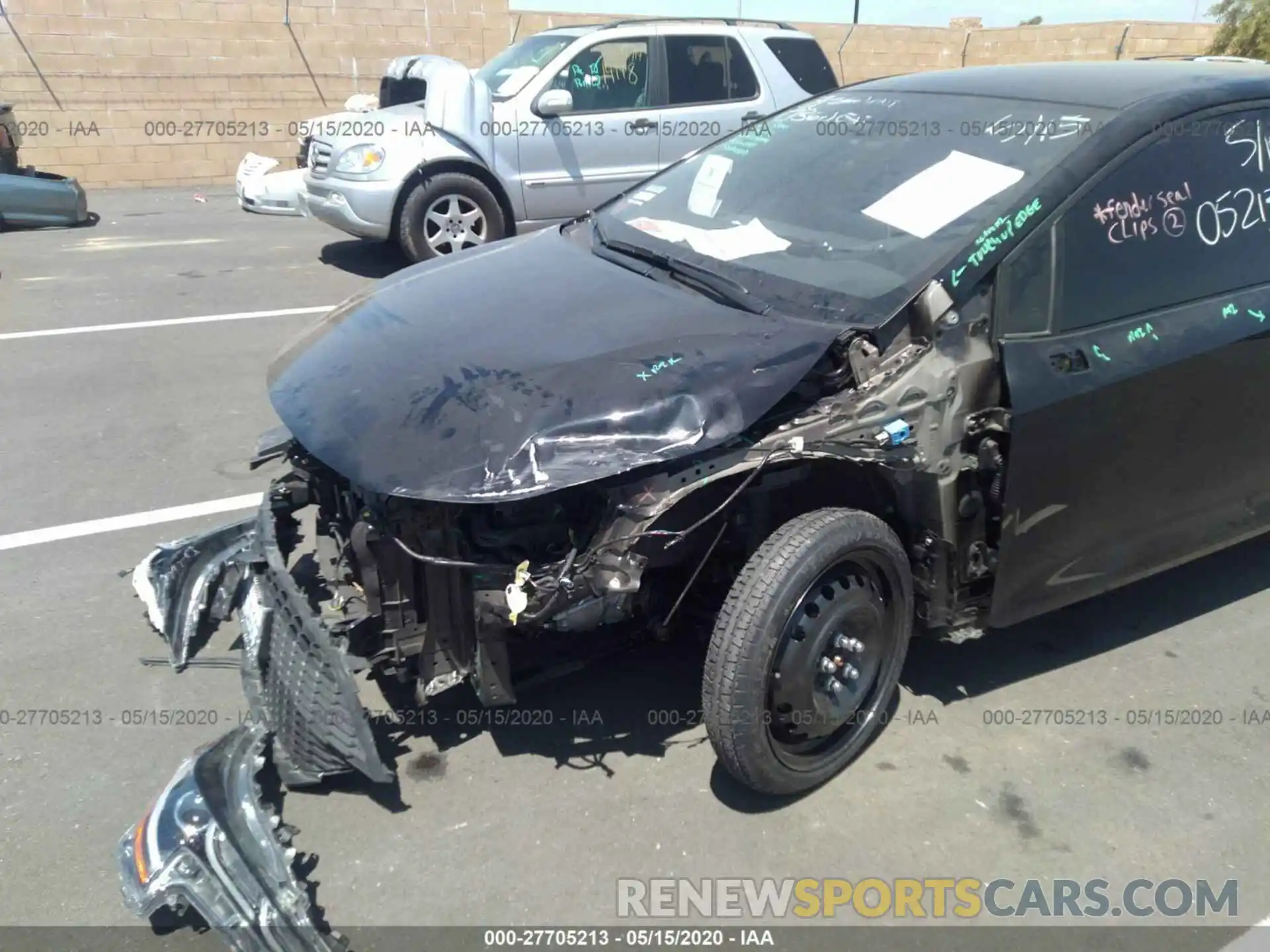 6 Photograph of a damaged car JTNK4RBE3K3070311 TOYOTA COROLLA 2019