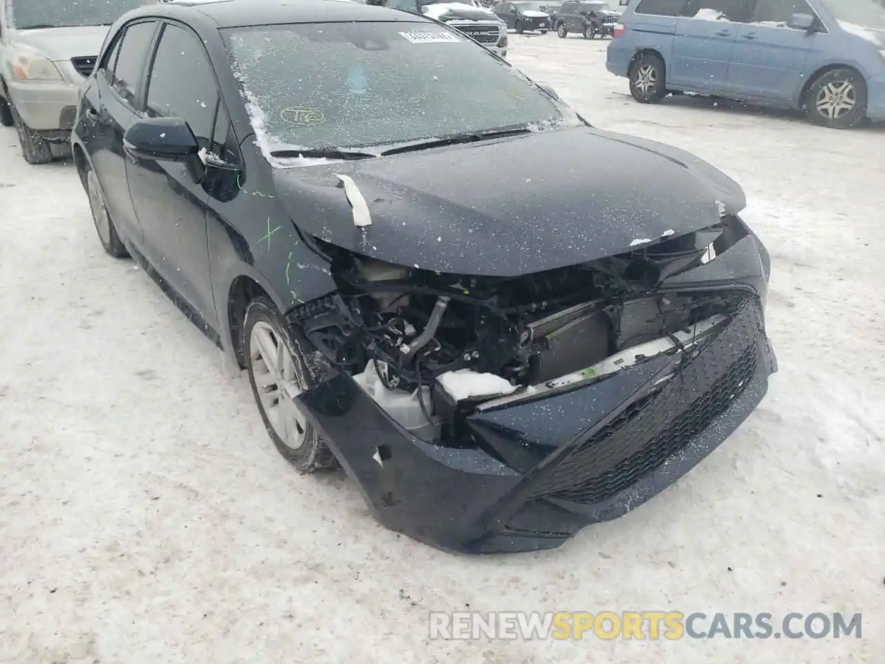 9 Photograph of a damaged car JTNK4RBE4K3004401 TOYOTA COROLLA 2019