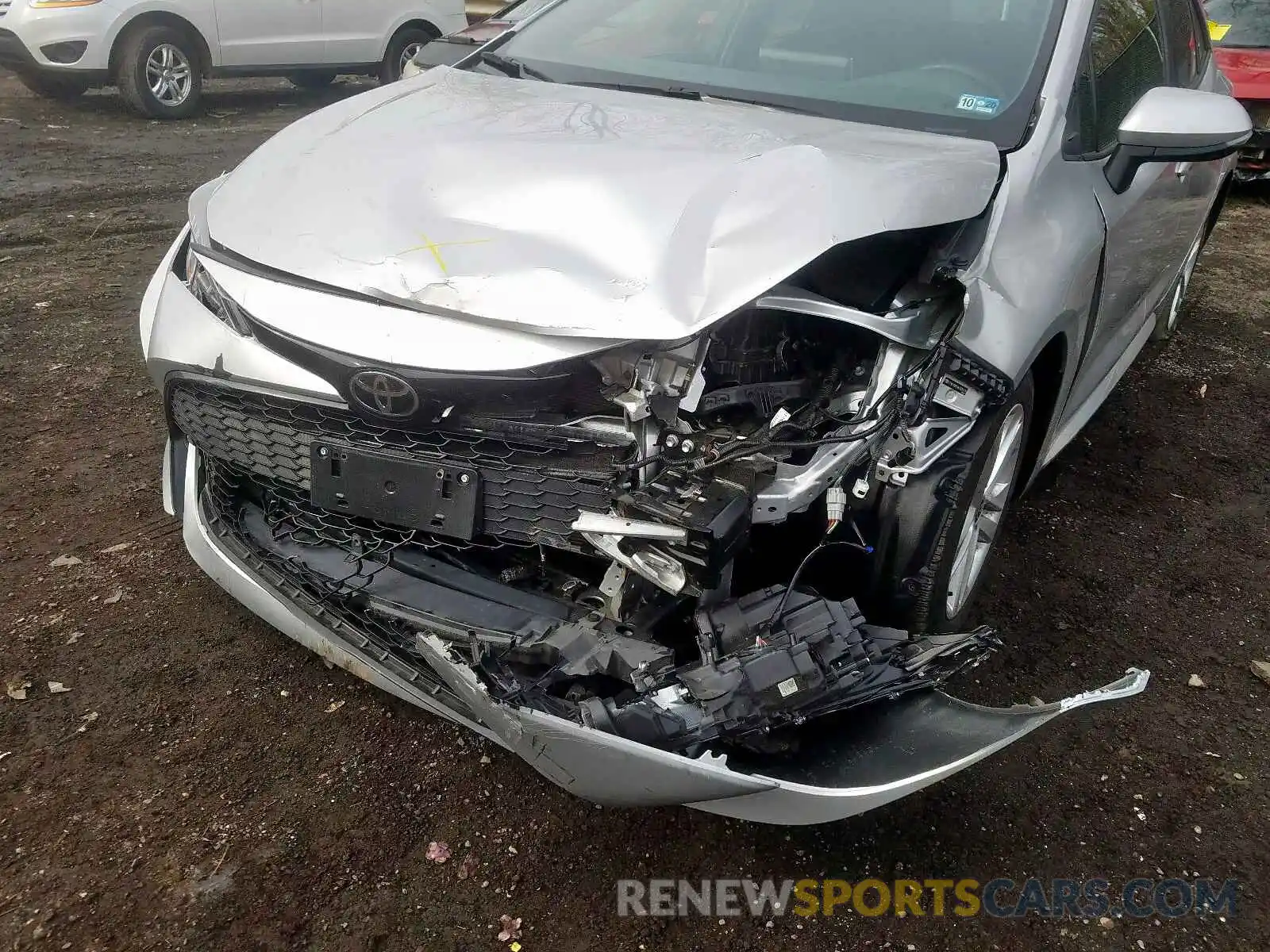 9 Photograph of a damaged car JTNK4RBE4K3005175 TOYOTA COROLLA 2019