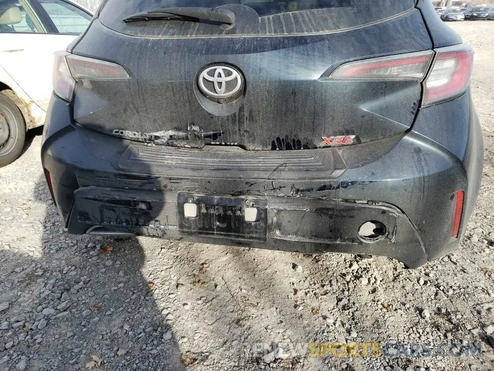 9 Photograph of a damaged car JTNK4RBE4K3005547 TOYOTA COROLLA 2019