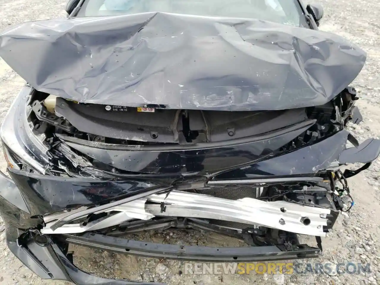 7 Photograph of a damaged car JTNK4RBE4K3010974 TOYOTA COROLLA 2019