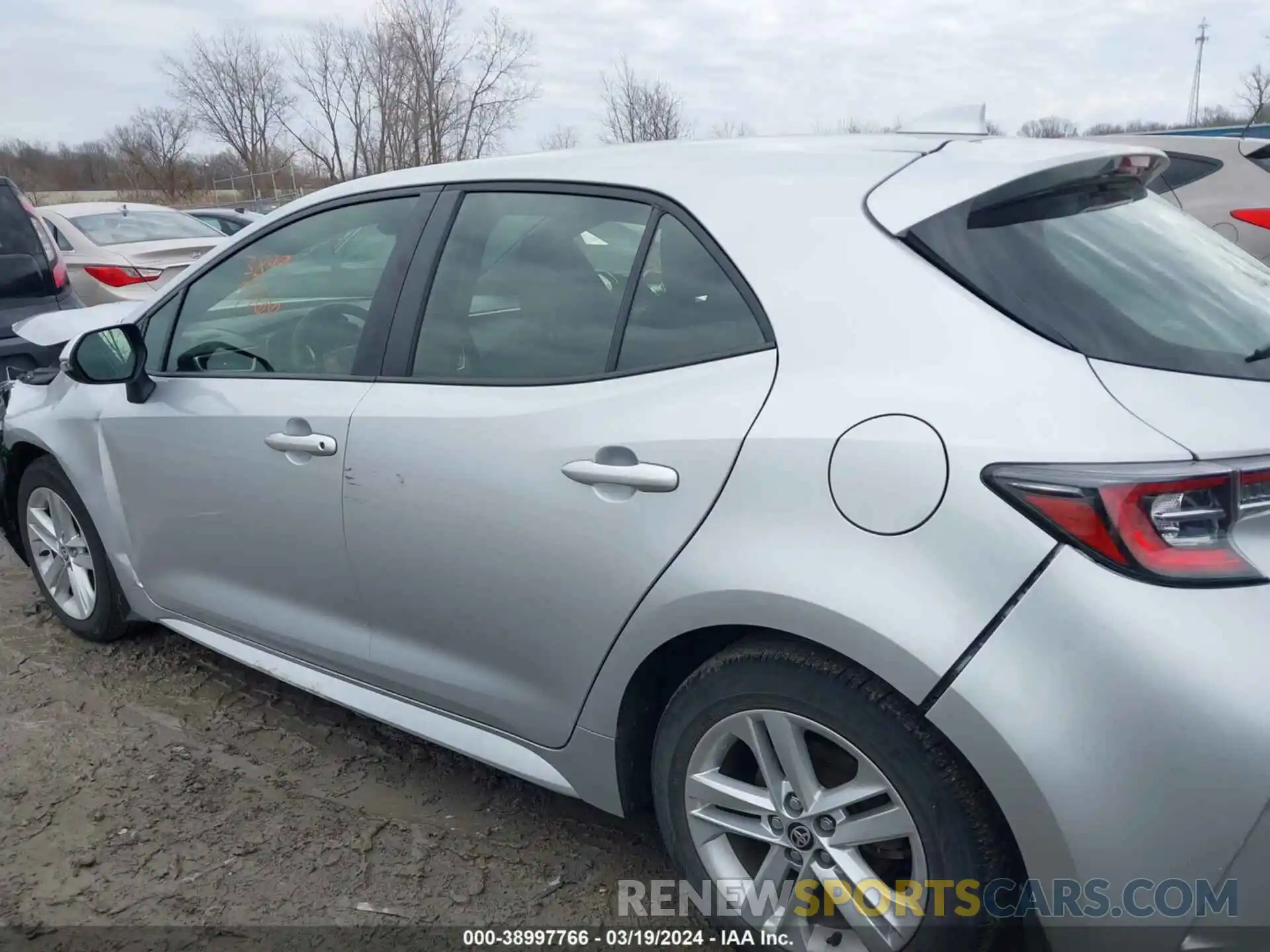 14 Photograph of a damaged car JTNK4RBE4K3017598 TOYOTA COROLLA 2019