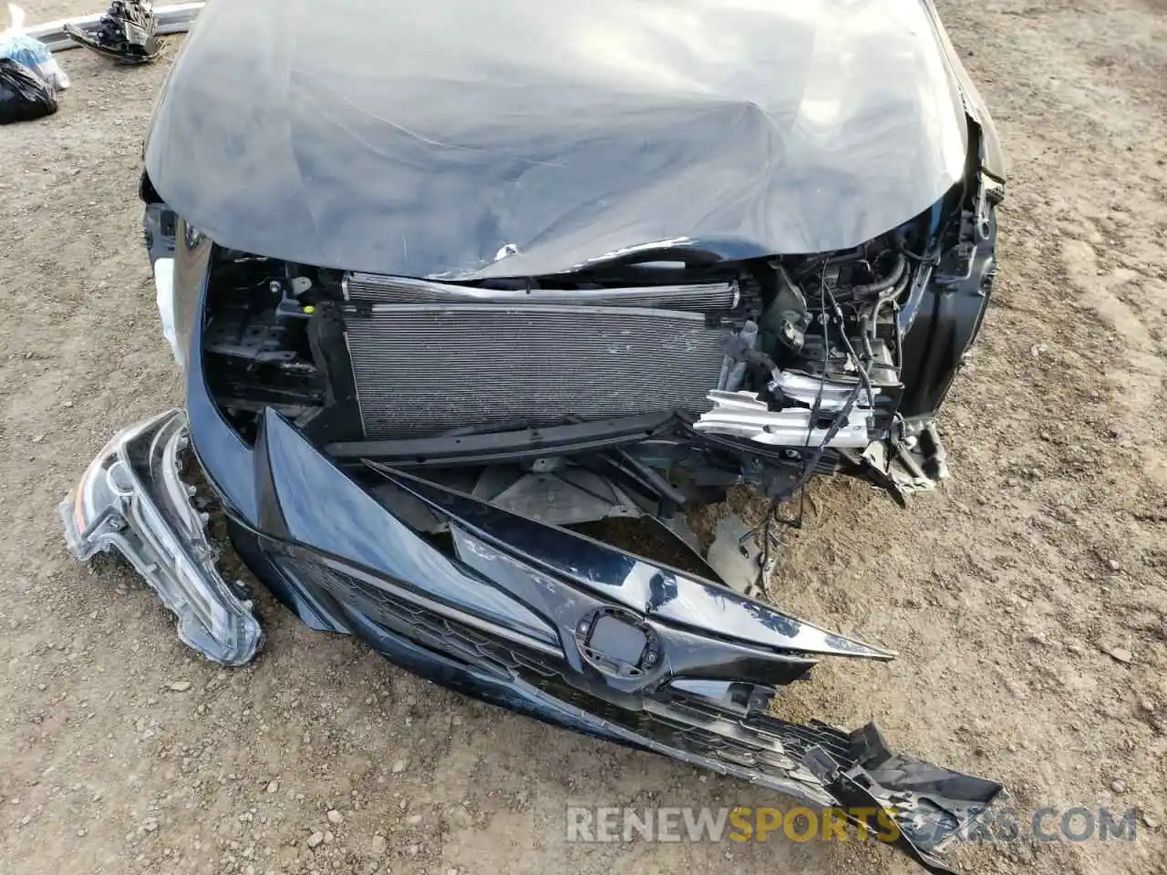 9 Photograph of a damaged car JTNK4RBE4K3018315 TOYOTA COROLLA 2019