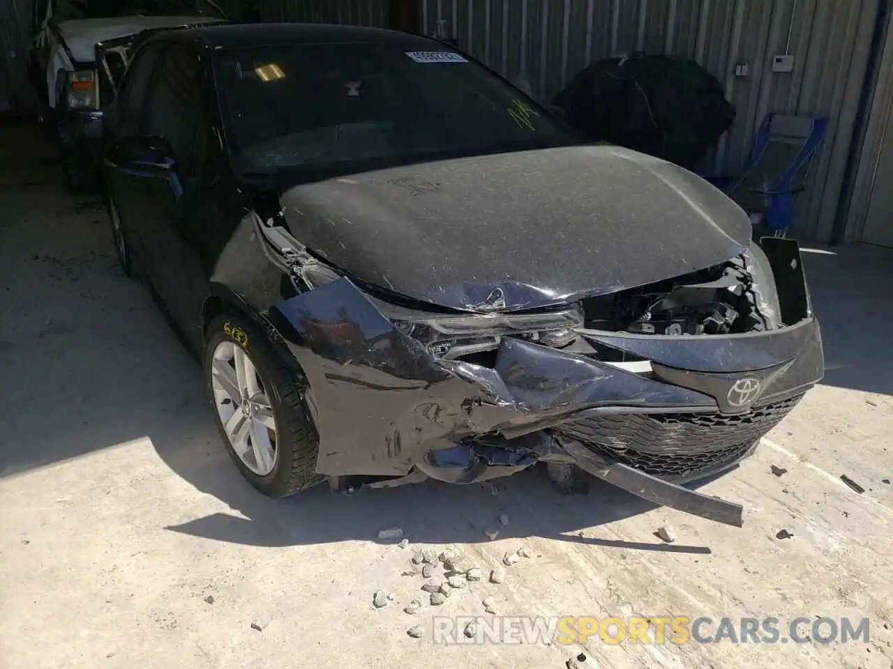 9 Photograph of a damaged car JTNK4RBE4K3018587 TOYOTA COROLLA 2019