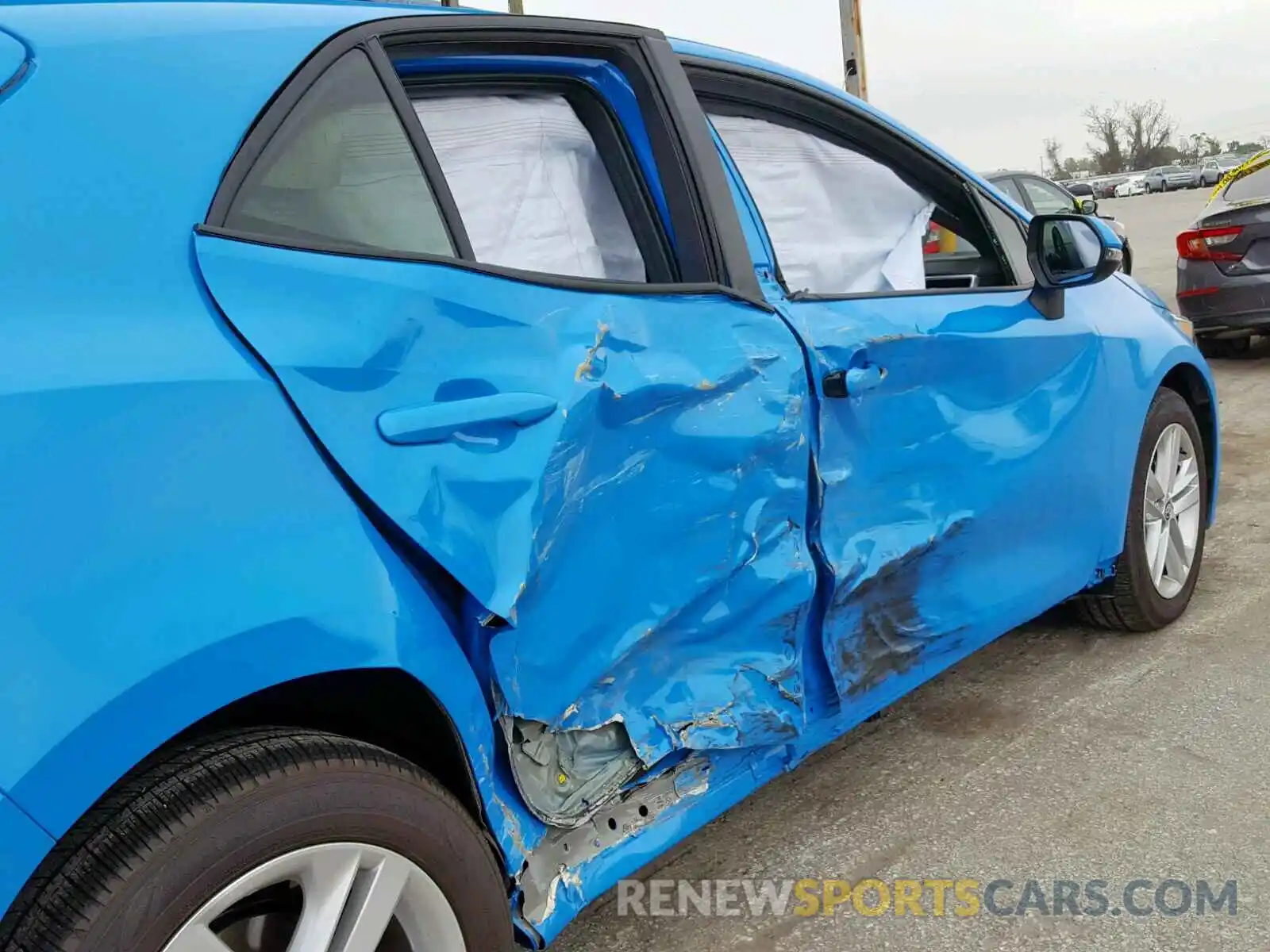 9 Photograph of a damaged car JTNK4RBE4K3021490 TOYOTA COROLLA 2019
