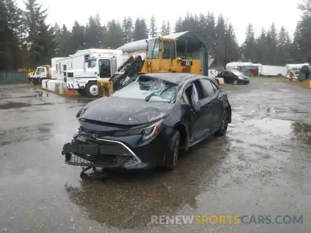 2 Photograph of a damaged car JTNK4RBE4K3023773 TOYOTA COROLLA 2019