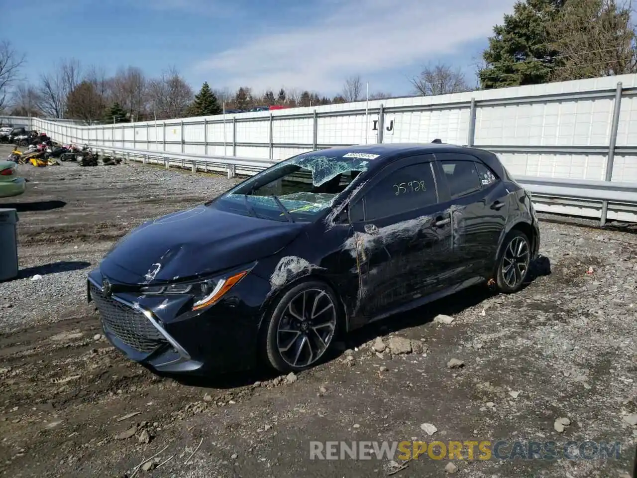 9 Photograph of a damaged car JTNK4RBE4K3031095 TOYOTA COROLLA 2019