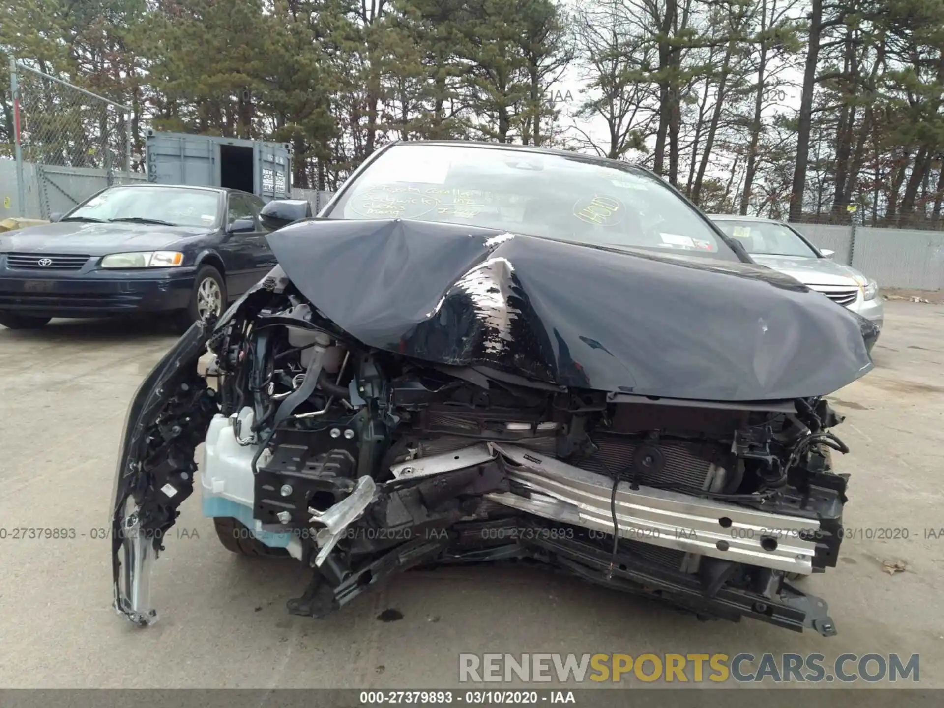 6 Photograph of a damaged car JTNK4RBE4K3034983 TOYOTA COROLLA 2019