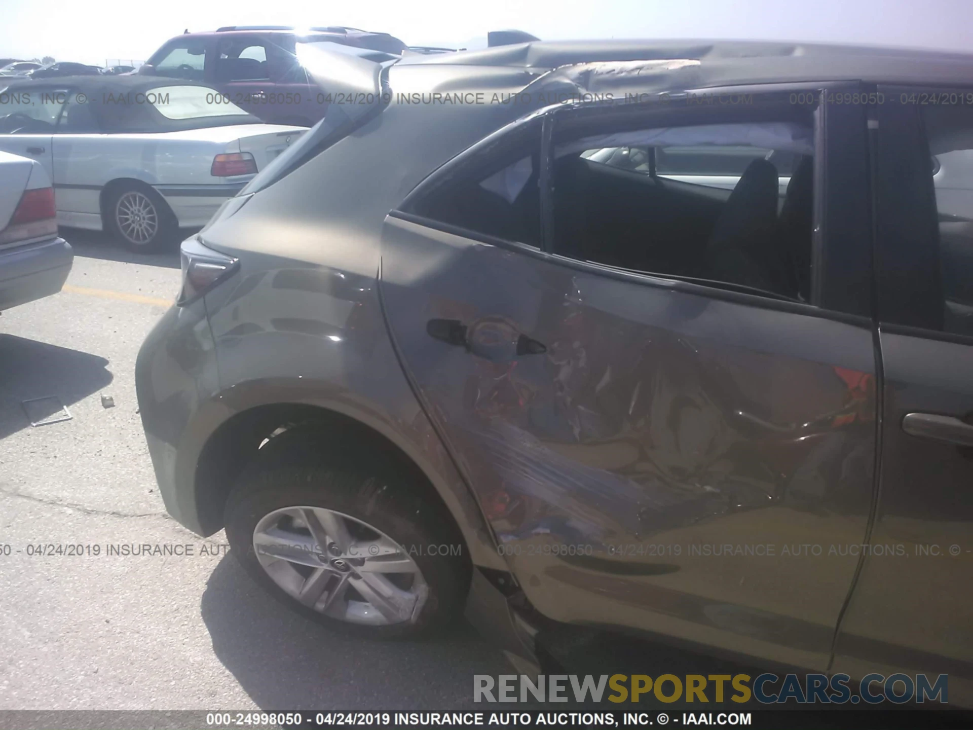 6 Photograph of a damaged car JTNK4RBE4K3039505 TOYOTA COROLLA 2019