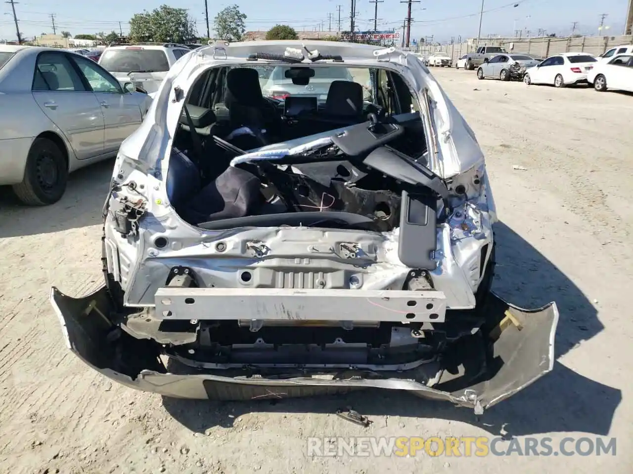 9 Photograph of a damaged car JTNK4RBE4K3048964 TOYOTA COROLLA 2019