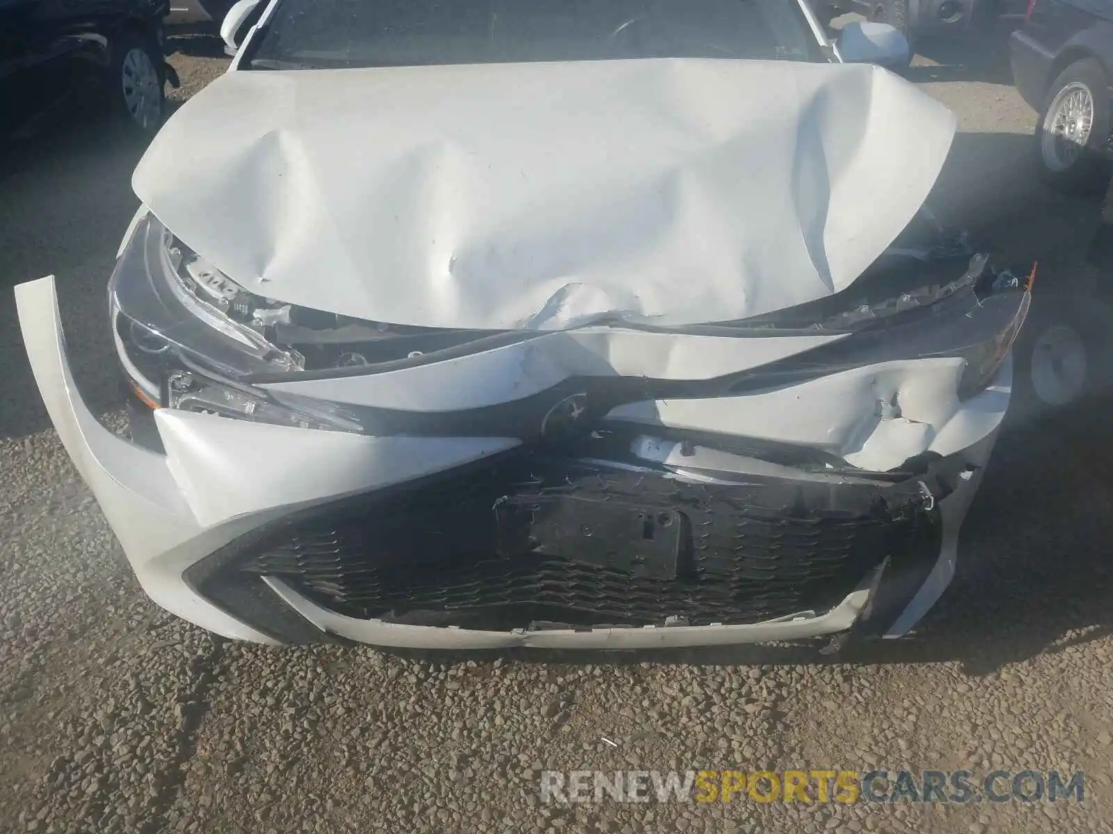 7 Photograph of a damaged car JTNK4RBE4K3049032 TOYOTA COROLLA 2019