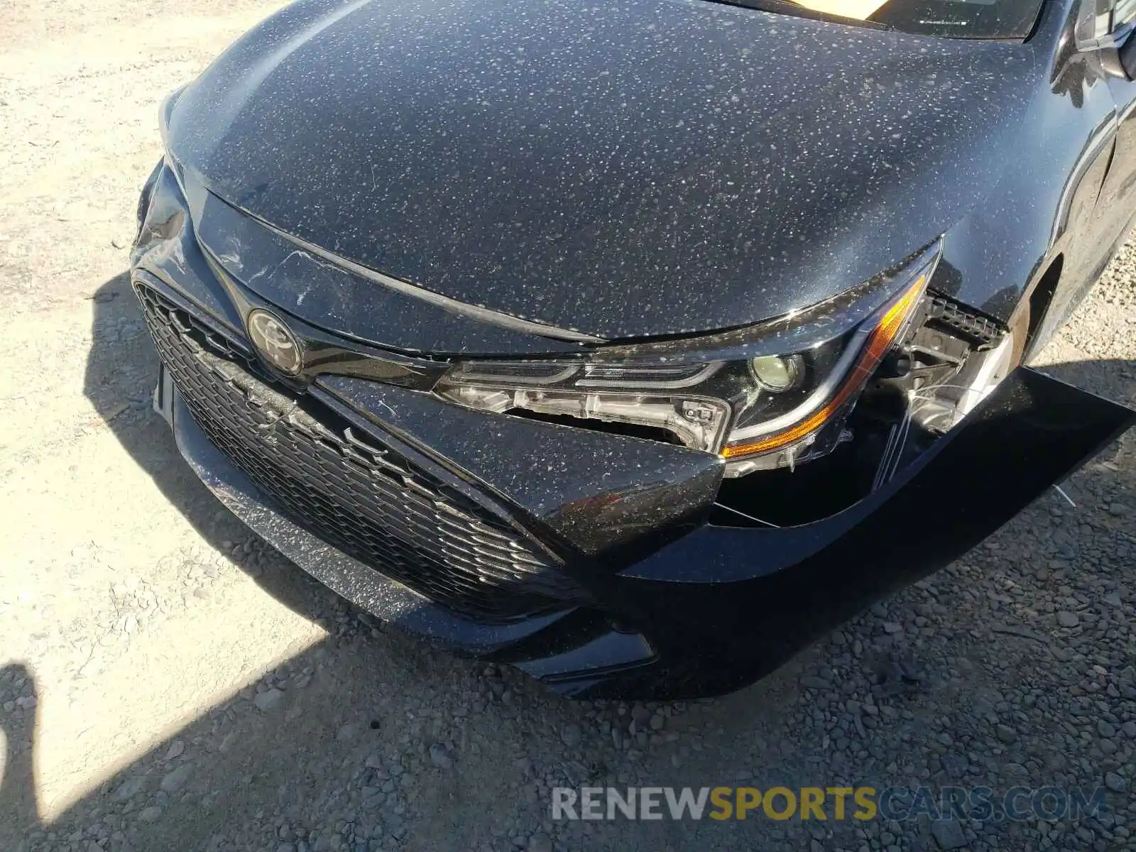 9 Photograph of a damaged car JTNK4RBE4K3051430 TOYOTA COROLLA 2019