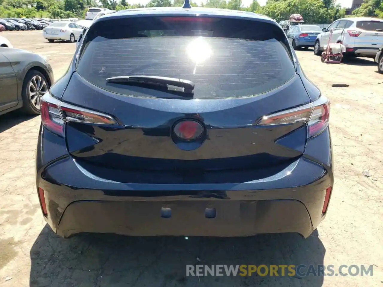 9 Photograph of a damaged car JTNK4RBE4K3055008 TOYOTA COROLLA 2019