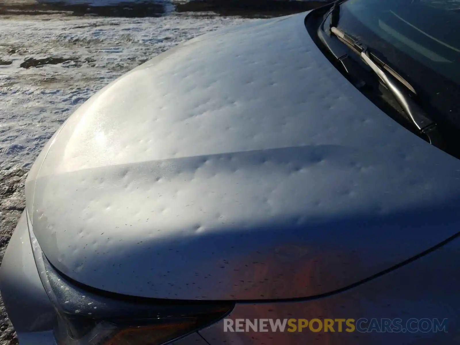 9 Photograph of a damaged car JTNK4RBE4K3057390 TOYOTA COROLLA 2019