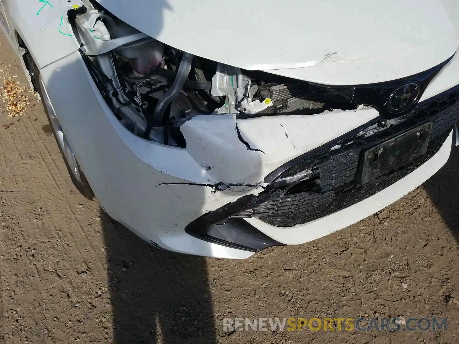 9 Photograph of a damaged car JTNK4RBE4K3063254 TOYOTA COROLLA 2019