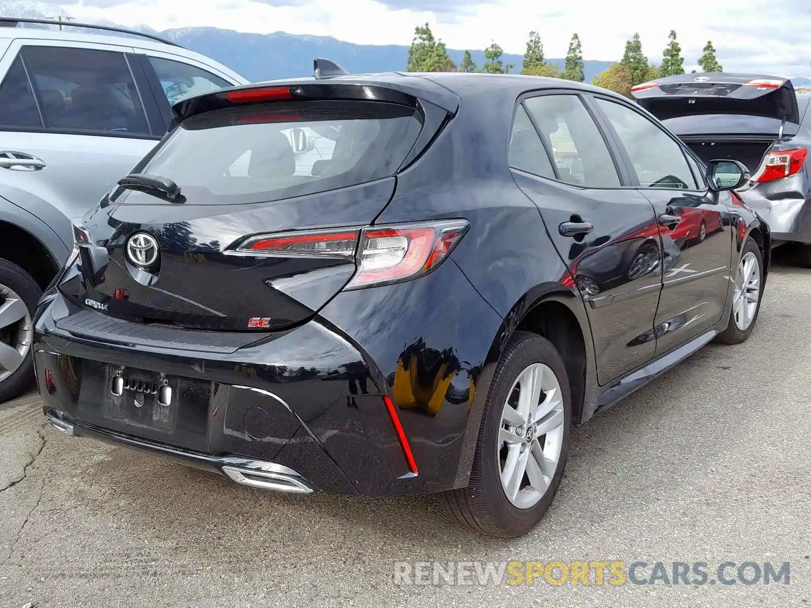 4 Photograph of a damaged car JTNK4RBE4K3065005 TOYOTA COROLLA 2019