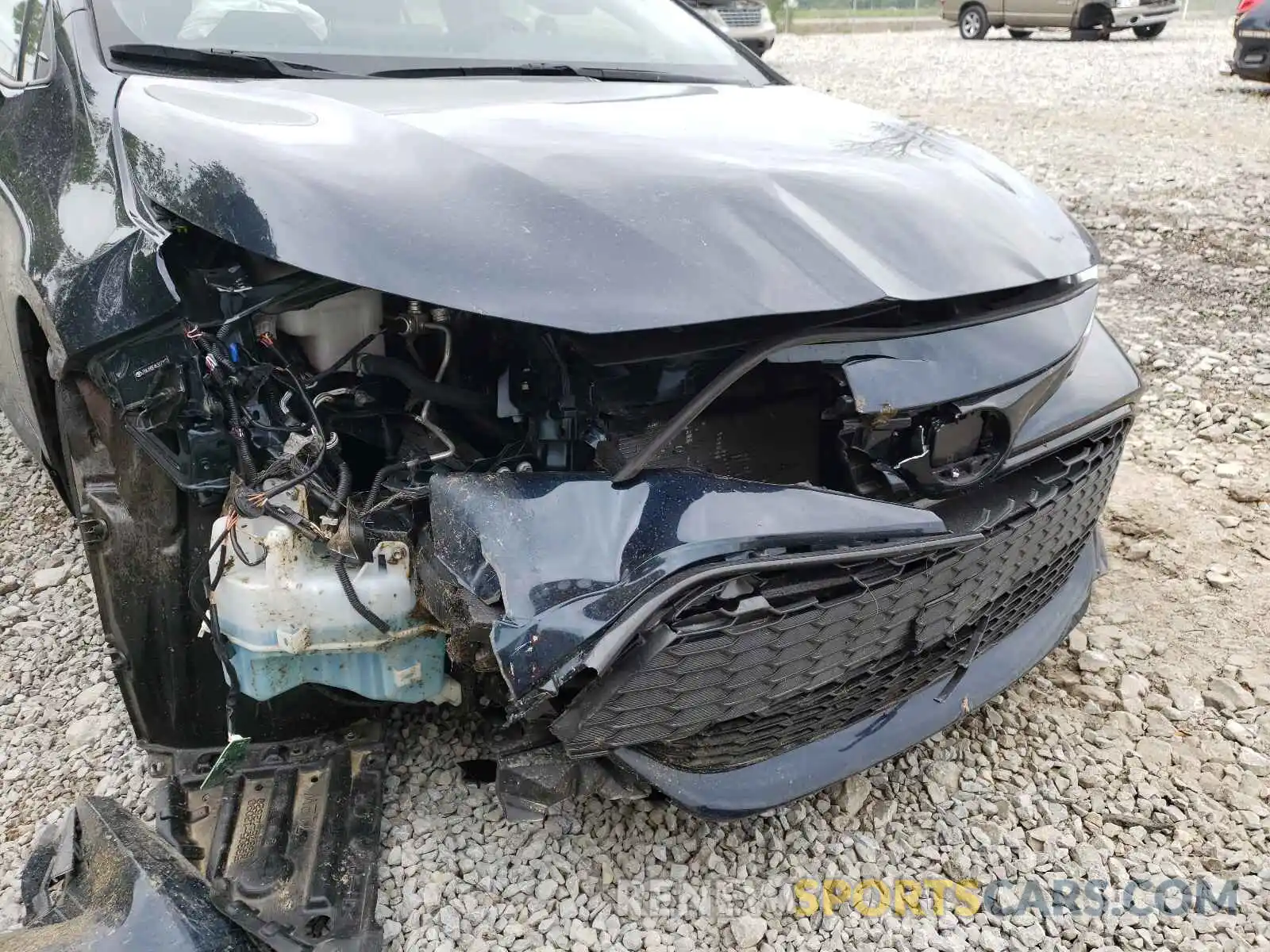 9 Photograph of a damaged car JTNK4RBE4K3072178 TOYOTA COROLLA 2019