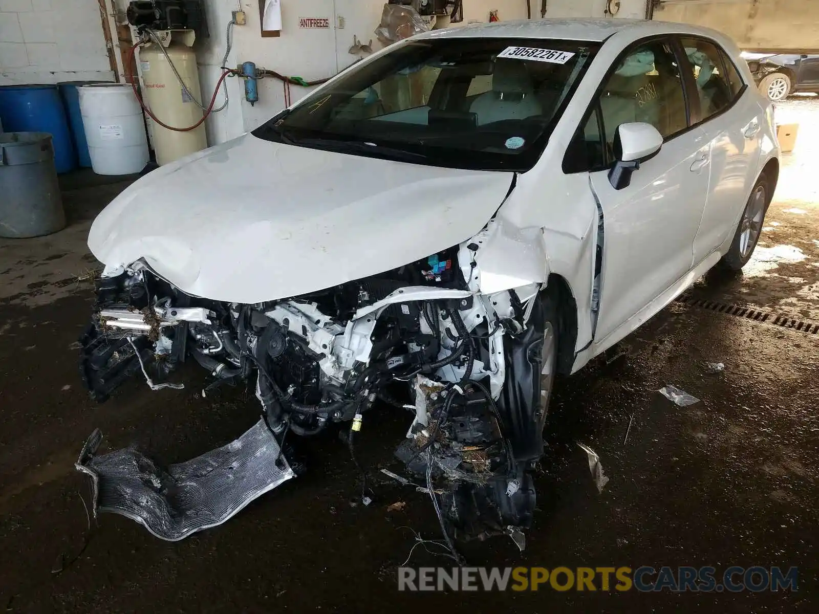 2 Photograph of a damaged car JTNK4RBE5K3009901 TOYOTA COROLLA 2019