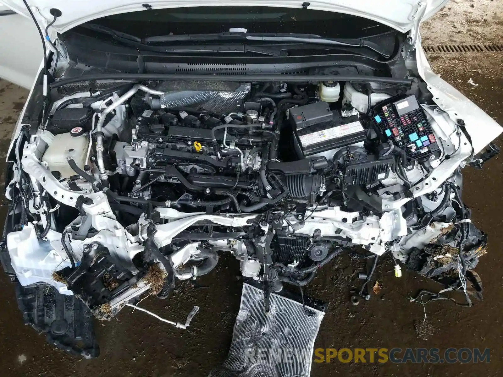 7 Photograph of a damaged car JTNK4RBE5K3009901 TOYOTA COROLLA 2019