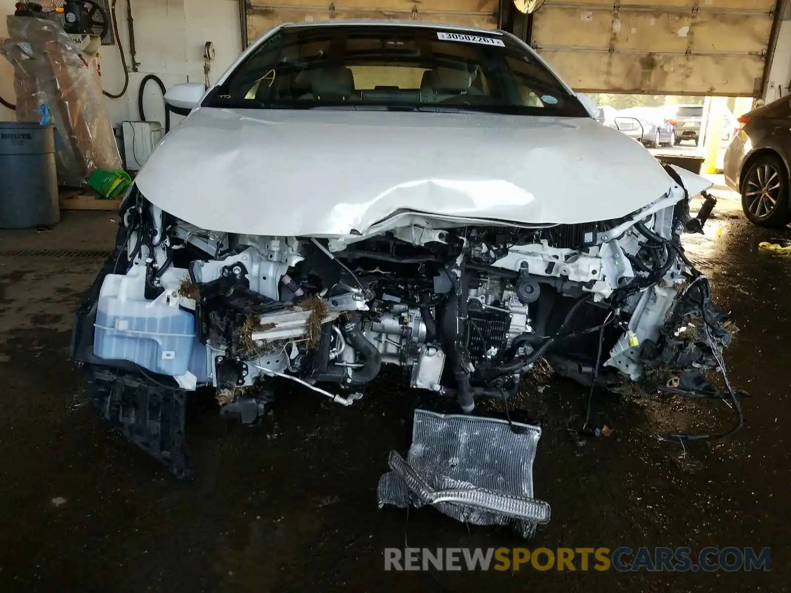 9 Photograph of a damaged car JTNK4RBE5K3009901 TOYOTA COROLLA 2019