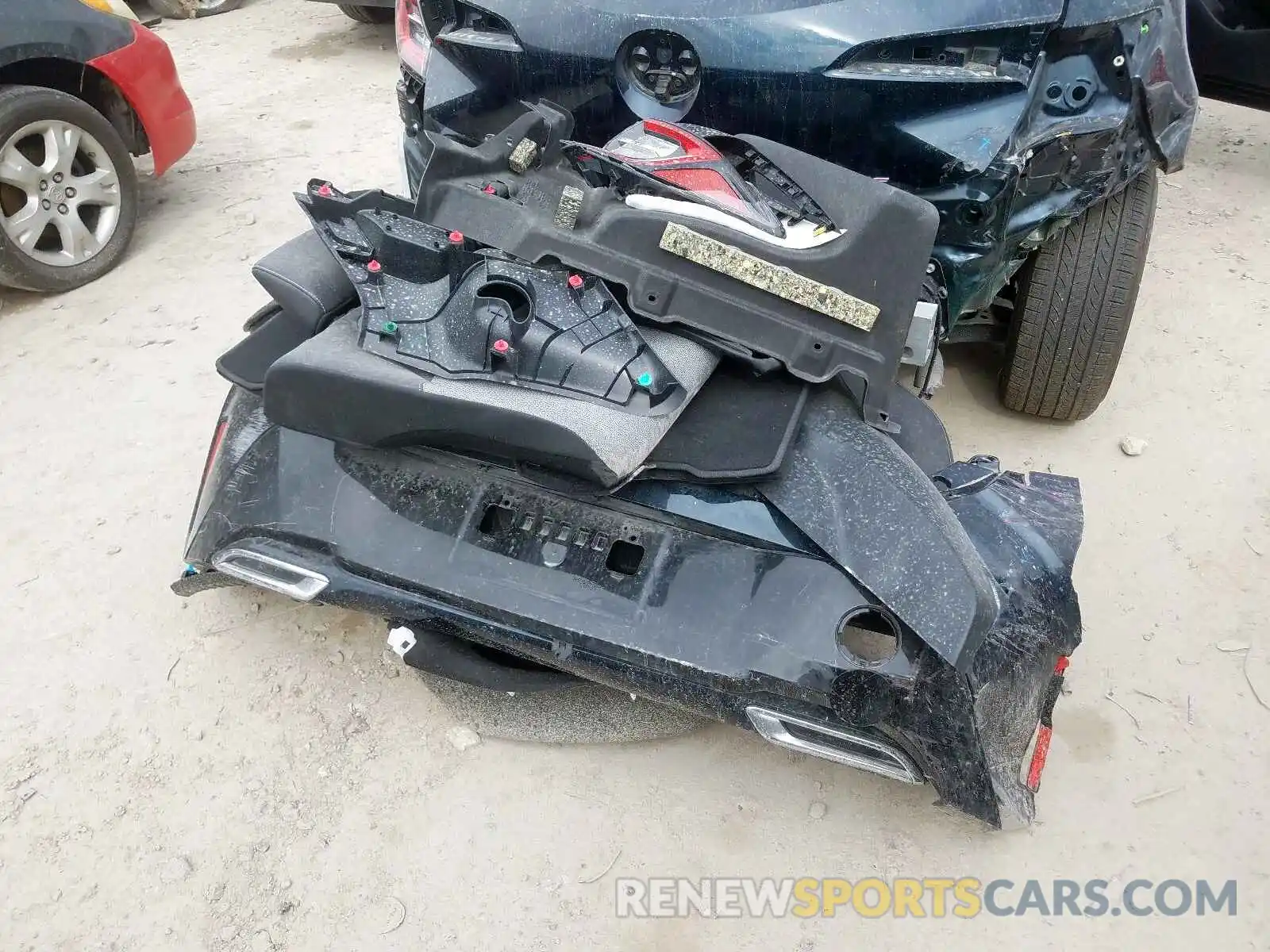 9 Photograph of a damaged car JTNK4RBE5K3015374 TOYOTA COROLLA 2019