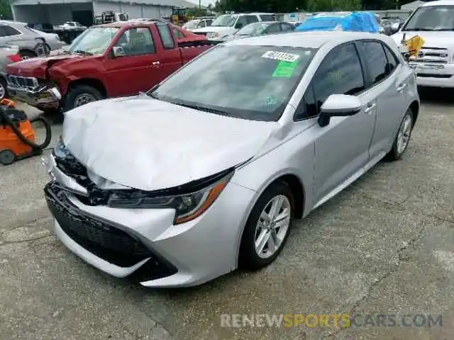 2 Photograph of a damaged car JTNK4RBE5K3019618 TOYOTA COROLLA 2019