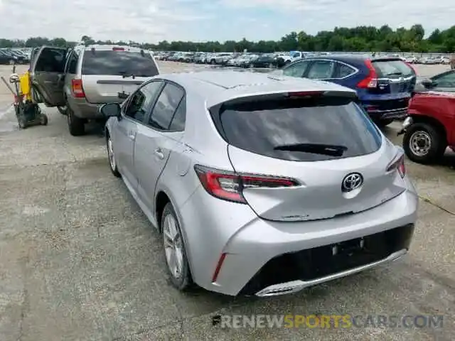 3 Photograph of a damaged car JTNK4RBE5K3019618 TOYOTA COROLLA 2019