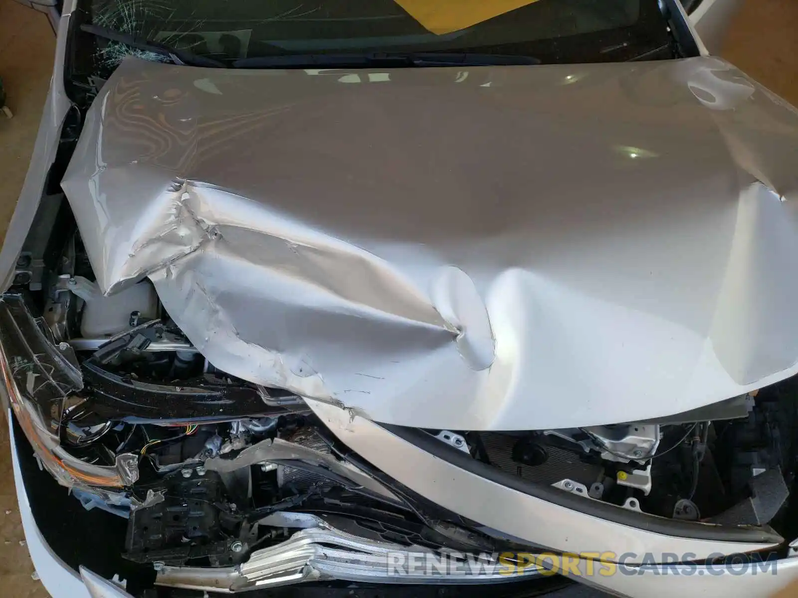 7 Photograph of a damaged car JTNK4RBE5K3024236 TOYOTA COROLLA 2019