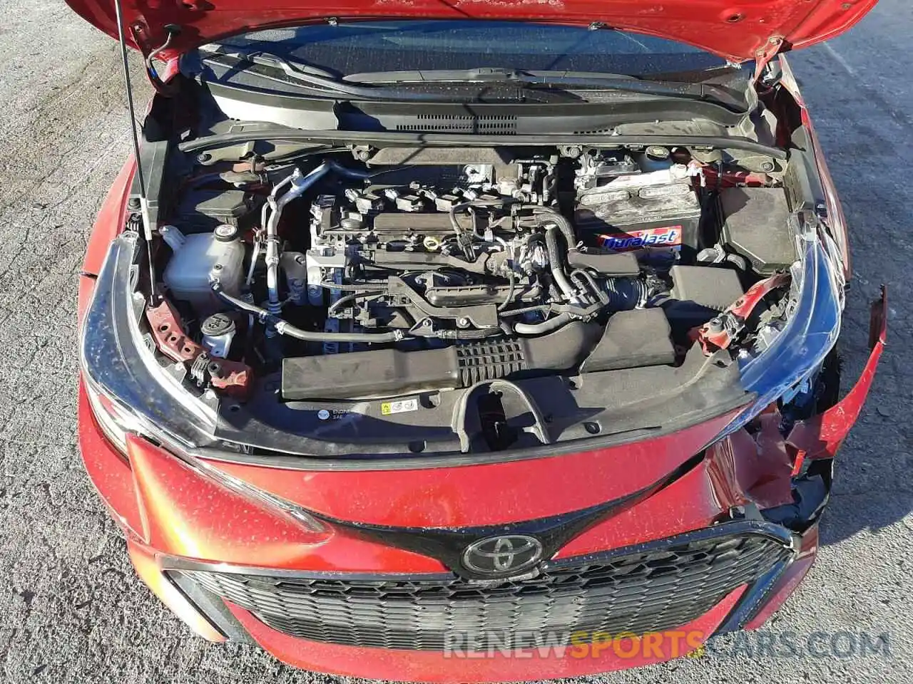 7 Photograph of a damaged car JTNK4RBE5K3025175 TOYOTA COROLLA 2019