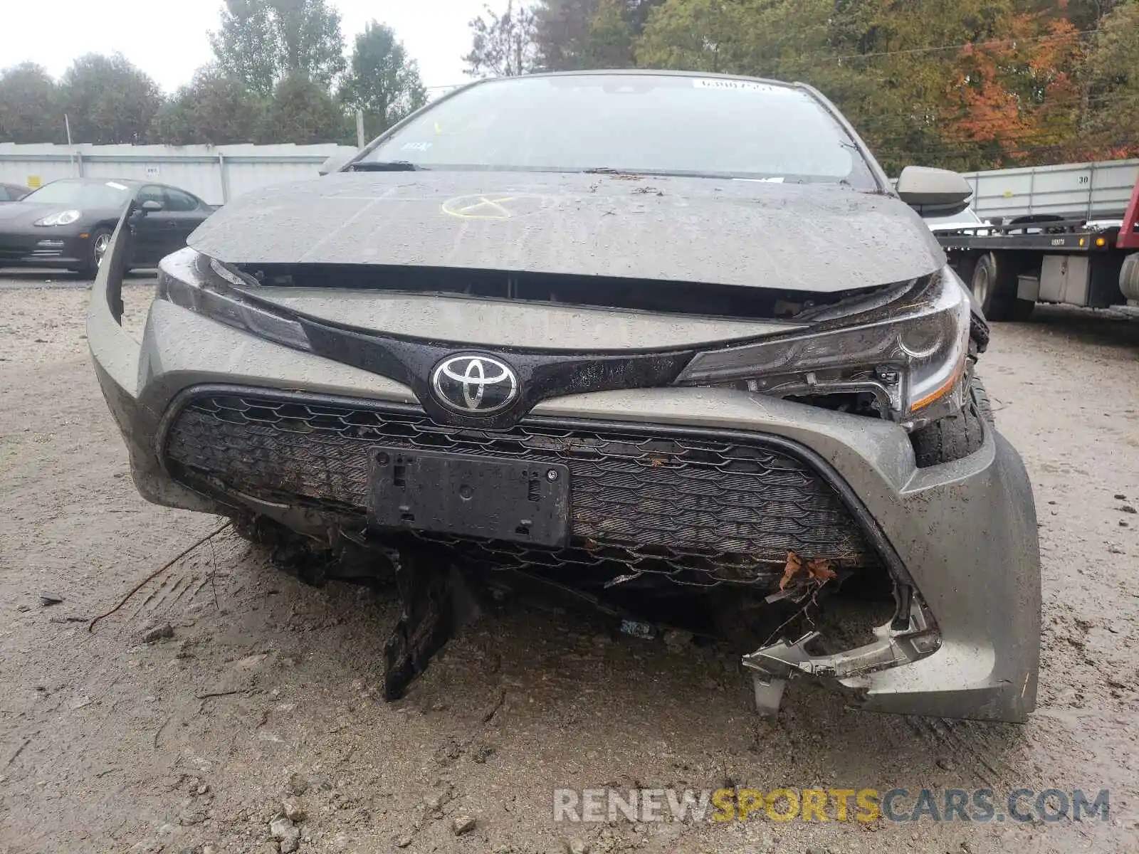 9 Photograph of a damaged car JTNK4RBE5K3027721 TOYOTA COROLLA 2019