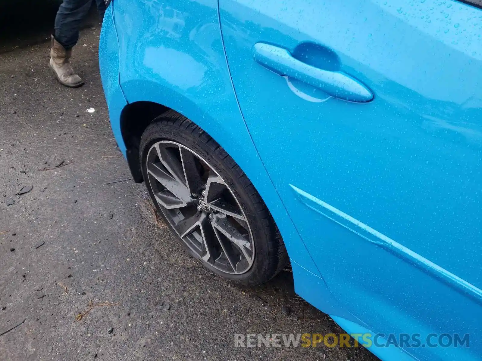 9 Photograph of a damaged car JTNK4RBE5K3028531 TOYOTA COROLLA 2019